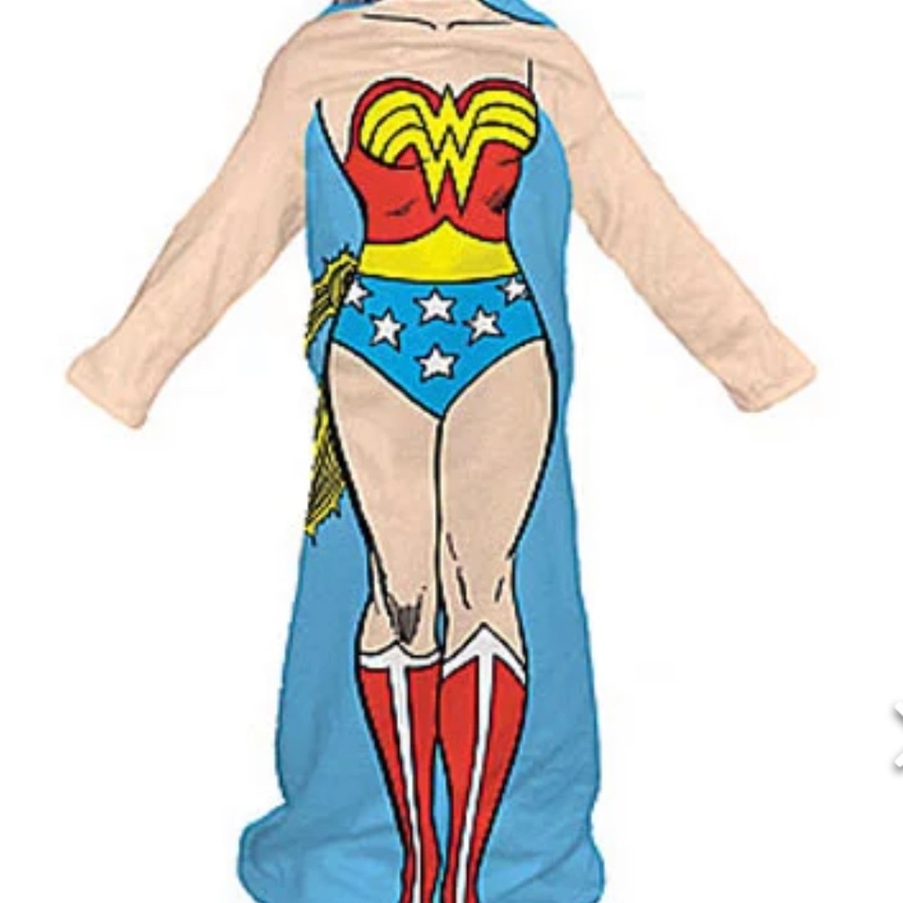 NWOT Wonder Woman blanket